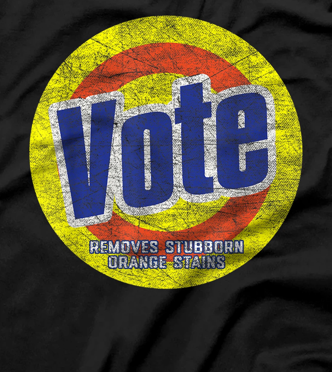Funny Vote Retro Logo for Anti-Trump T-Shirt