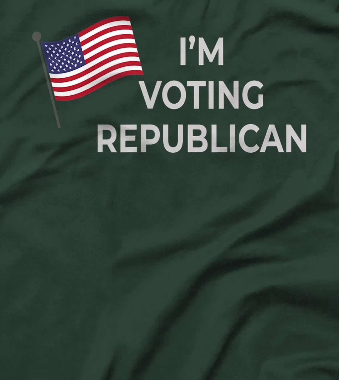 Vote Republican Conservative MAGA Pro Trump Political T-Shirt