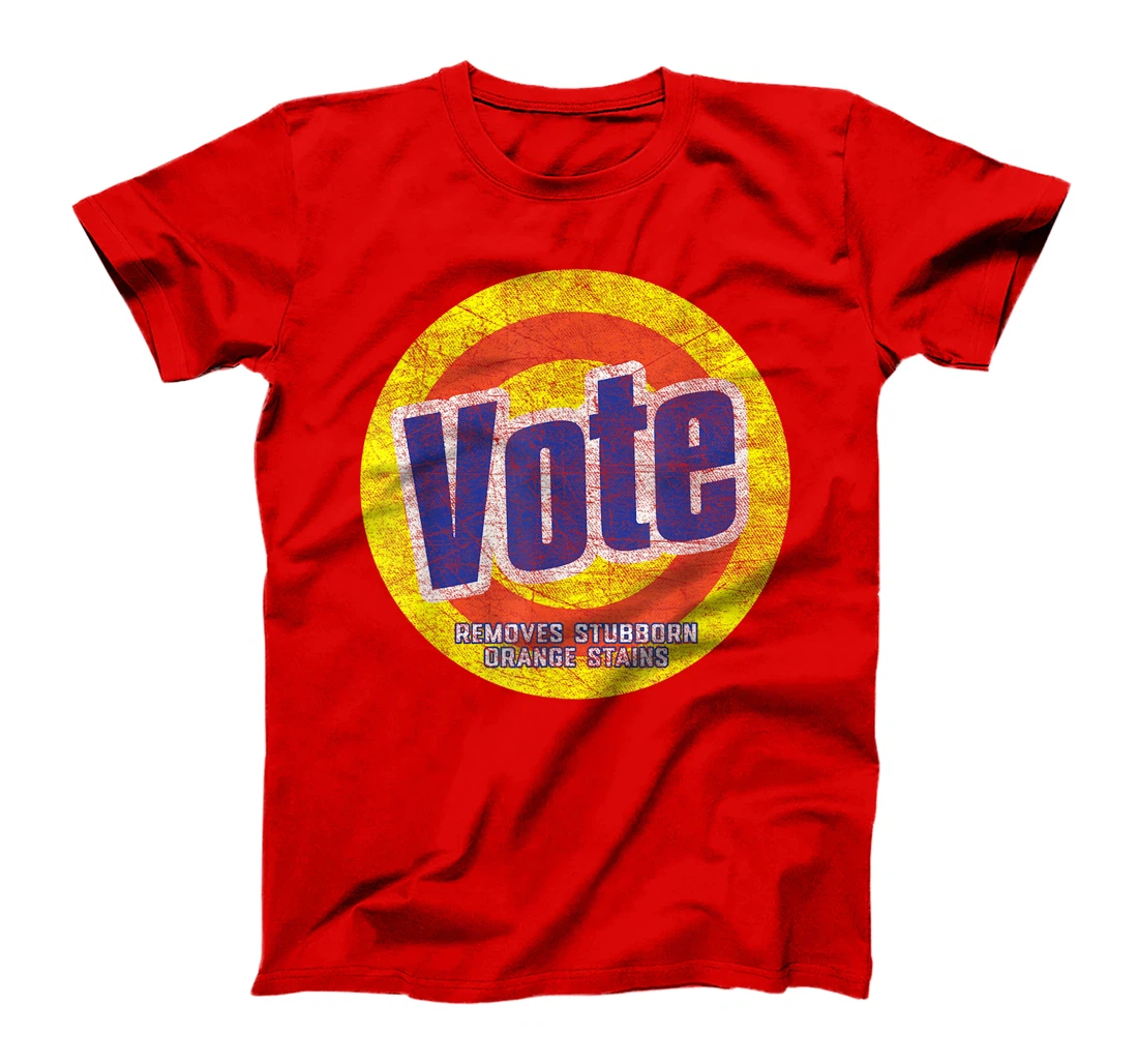 Funny Vote Retro Logo for Anti-Trump T-Shirt