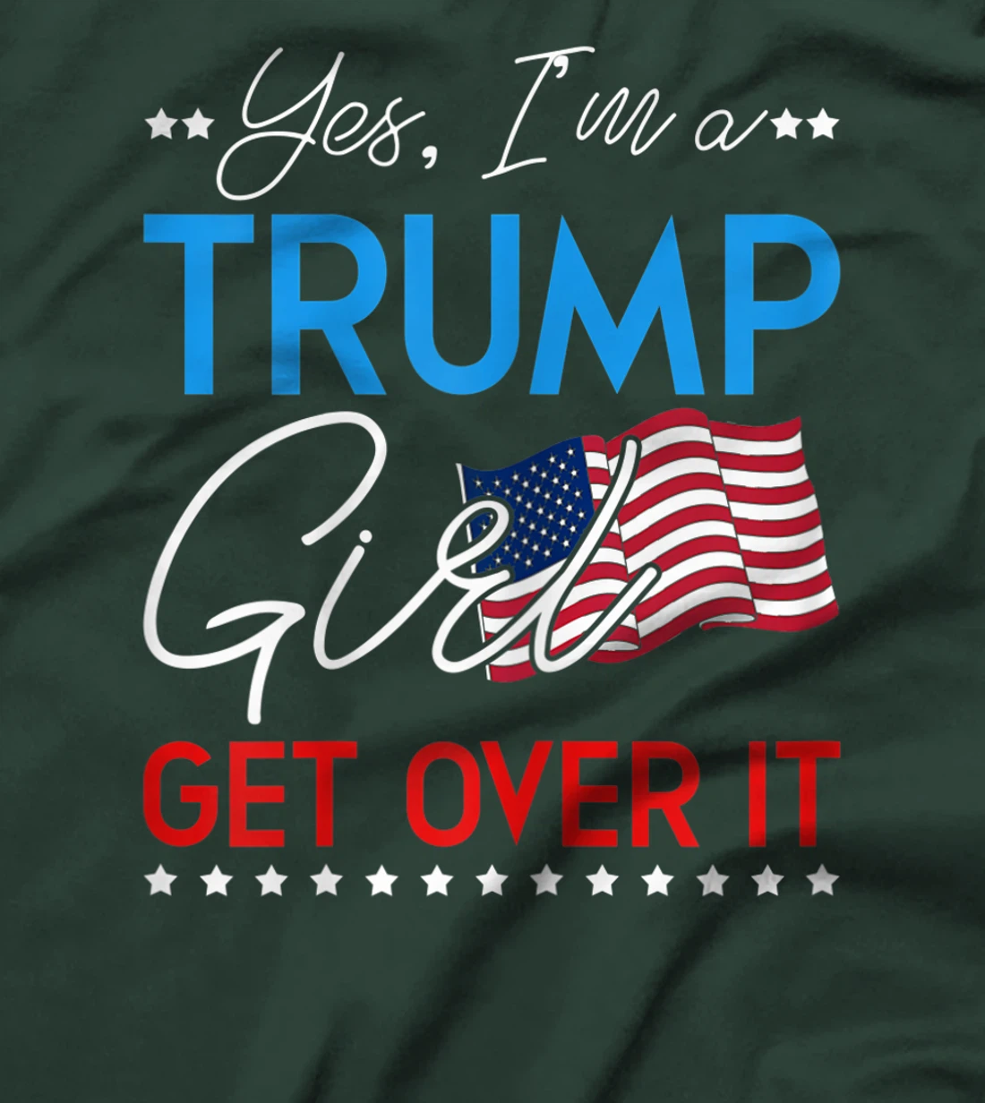 Funny Trump Girl Gift Women Supporter Donald Trump T-Shirt