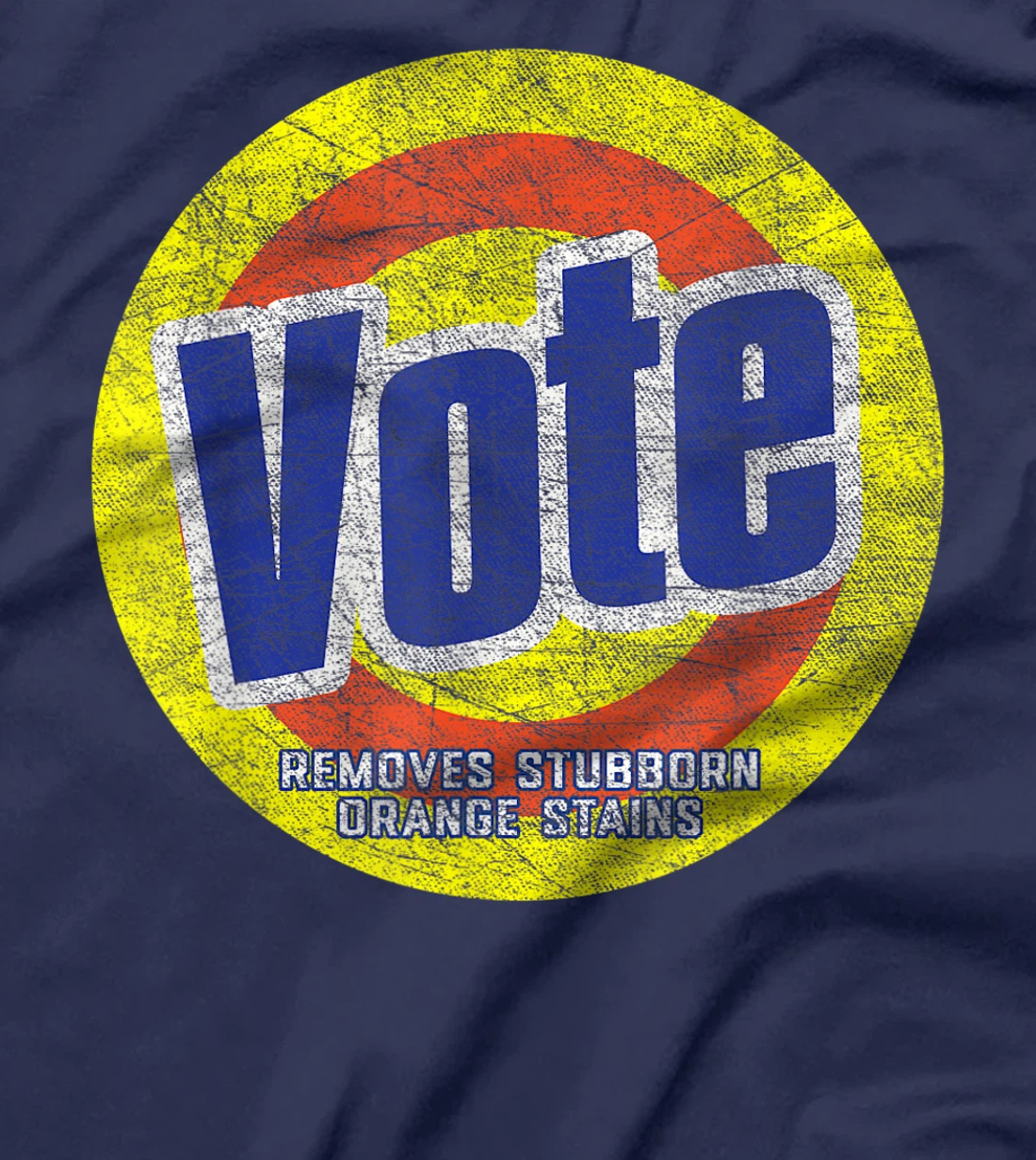 Funny Vote Retro Logo for Anti-Trump T-Shirt
