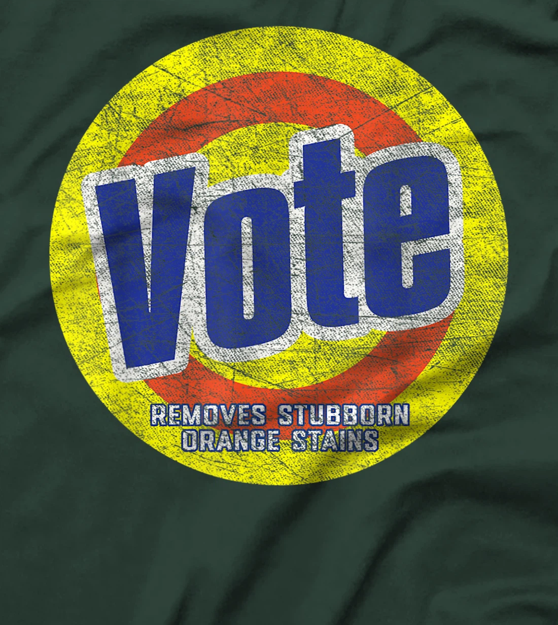 Funny Vote Retro Logo for Anti-Trump T-Shirt