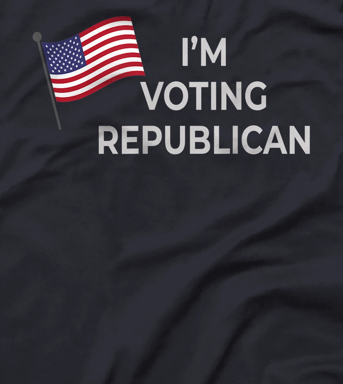Vote Republican Conservative MAGA Pro Trump Political T-Shirt