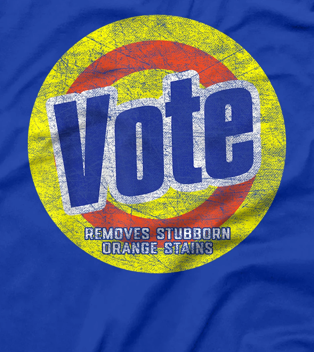 Funny Vote Retro Logo for Anti-Trump T-Shirt