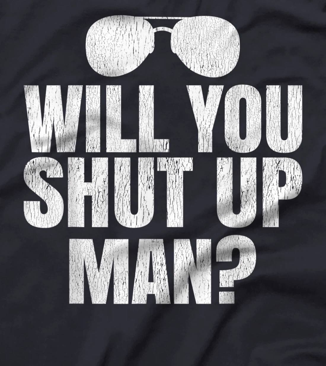 Will You Shut Up, Man Funny Anti-Trump Biden Debate Quote T-Shirt