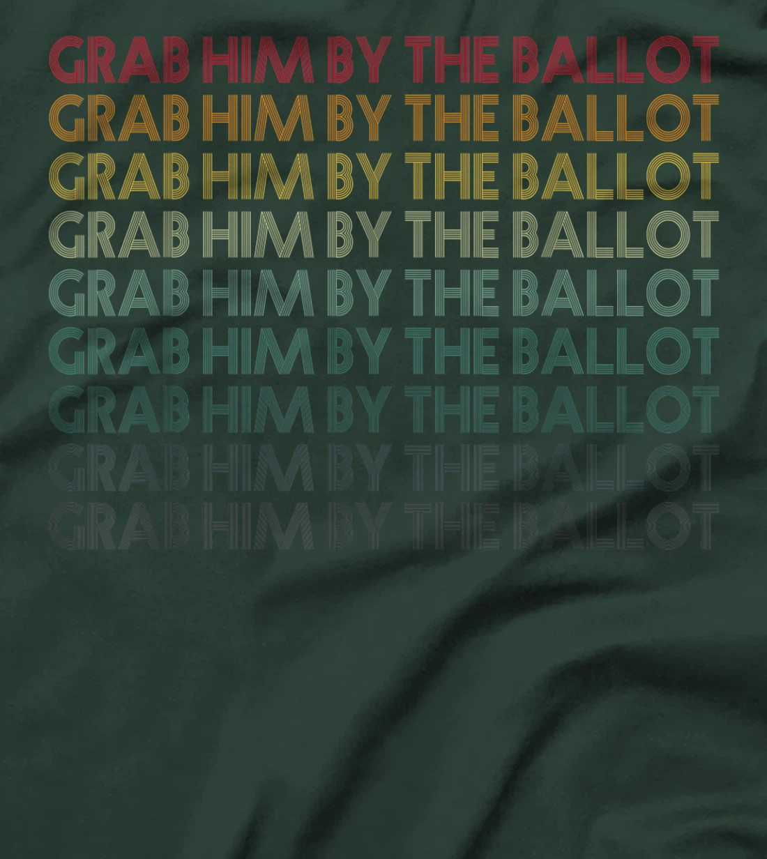 Grab Him By The Ballot Anti Trump Vote out Election 8645 T-Shirt