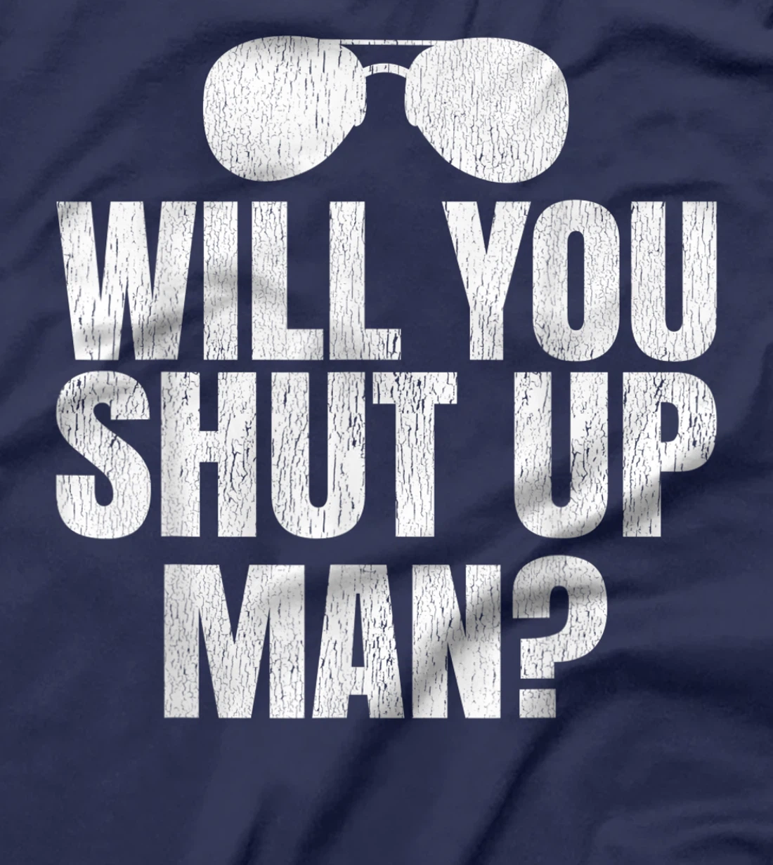 Will You Shut Up, Man Funny Anti-Trump Biden Debate Quote T-Shirt