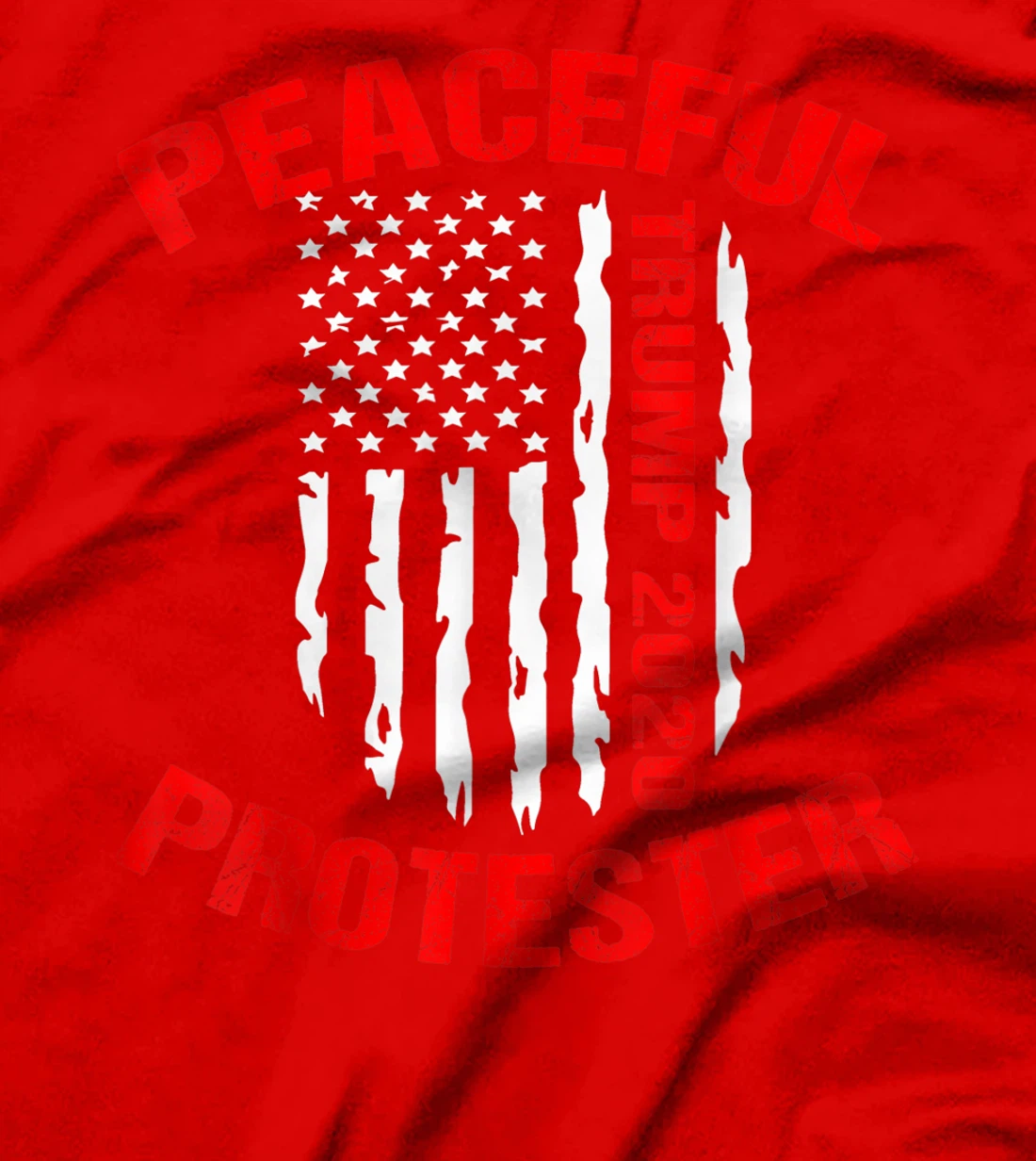 Pro Trump Rally Peaceful Protester Republican T-Shirt