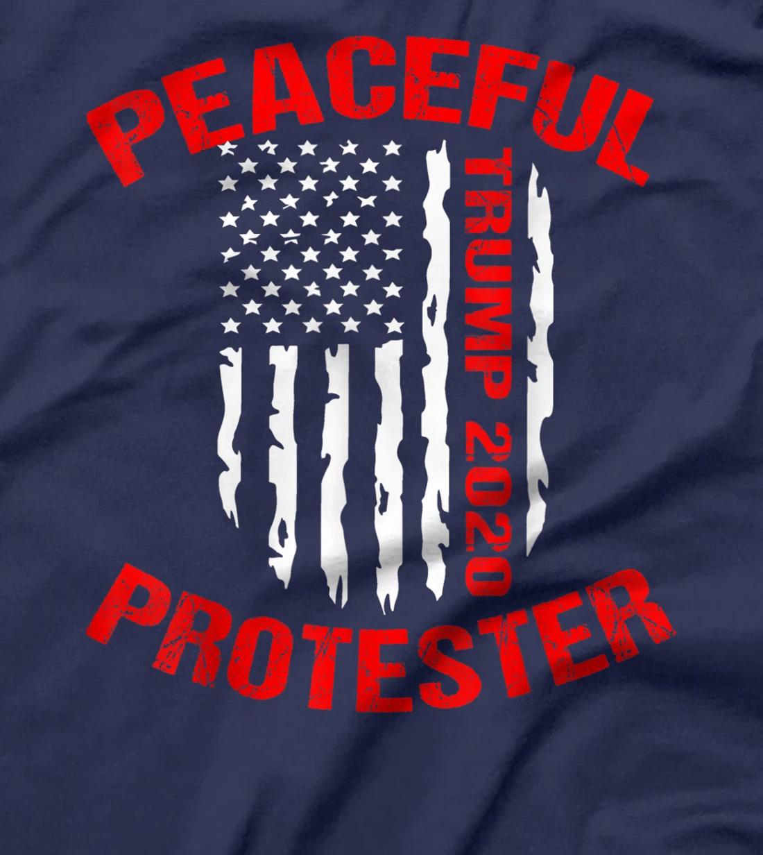 Pro Trump Rally Peaceful Protester Republican T-Shirt