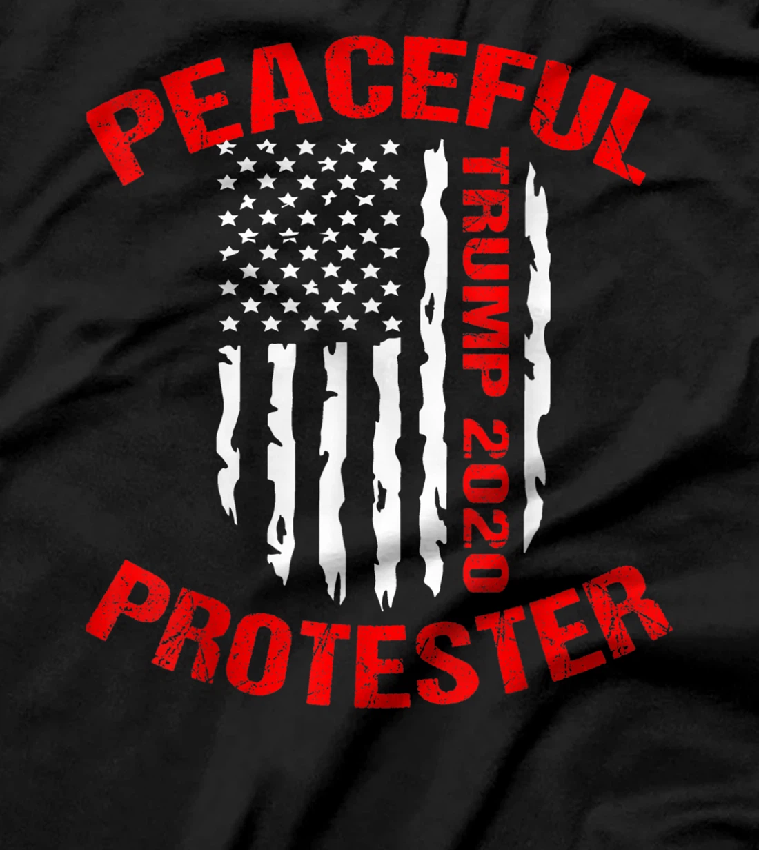 Pro Trump Rally Peaceful Protester Republican T-Shirt