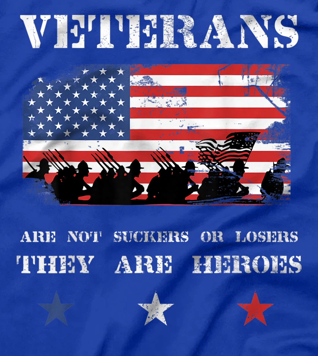 Veterans are not losers or suckers Anti Trump T-Shirt