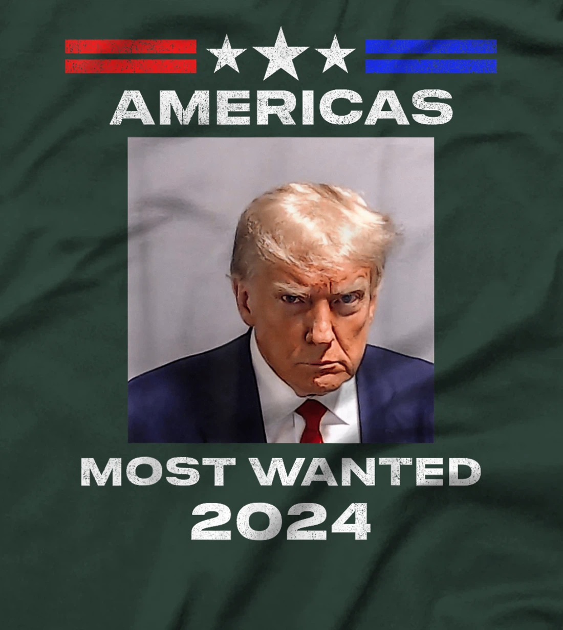 Americas Most Wanted Trump 2024 T-Shirt