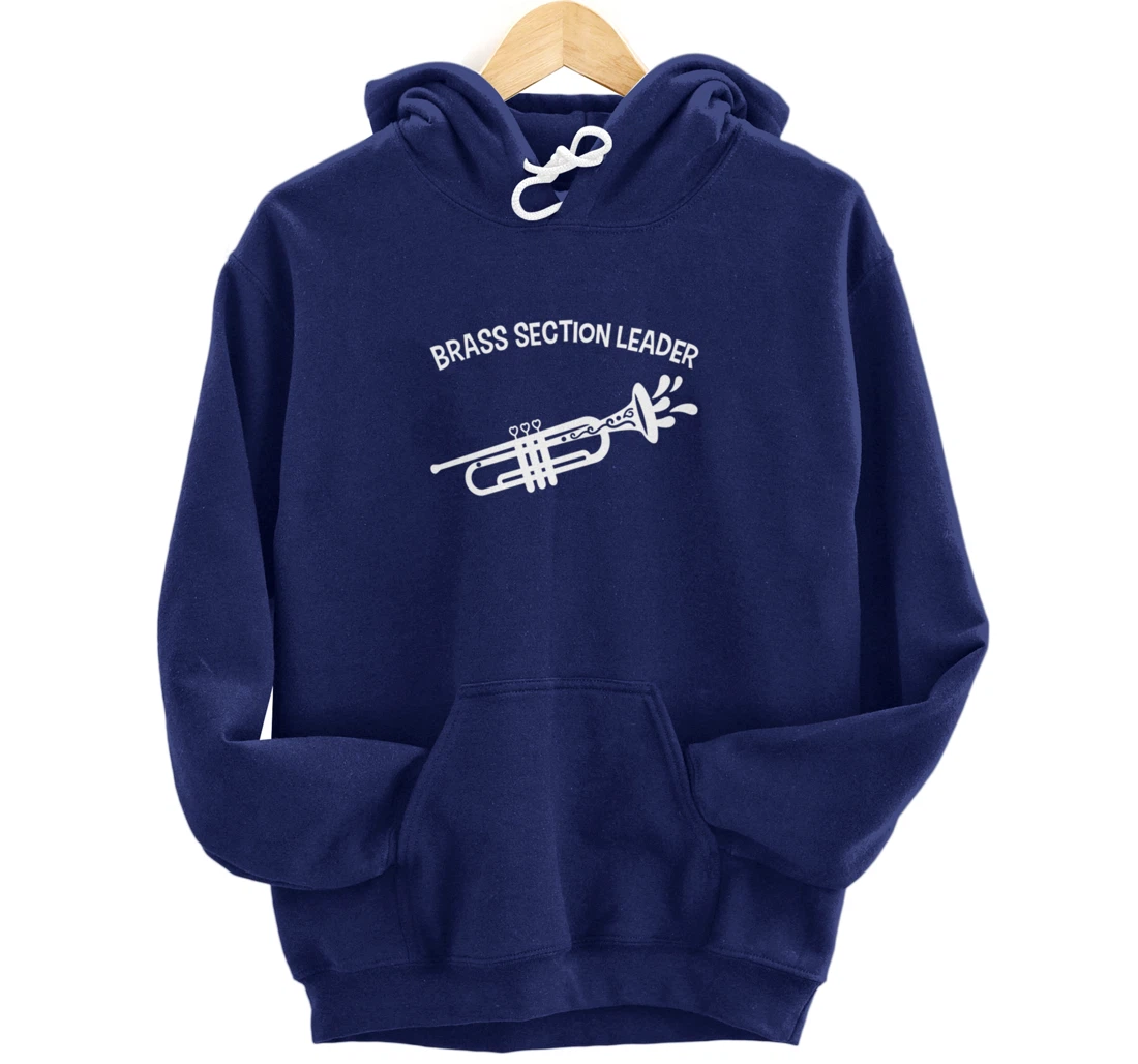 Section Leader Trumpet Music Lead Conductor Pullover Hoodie
