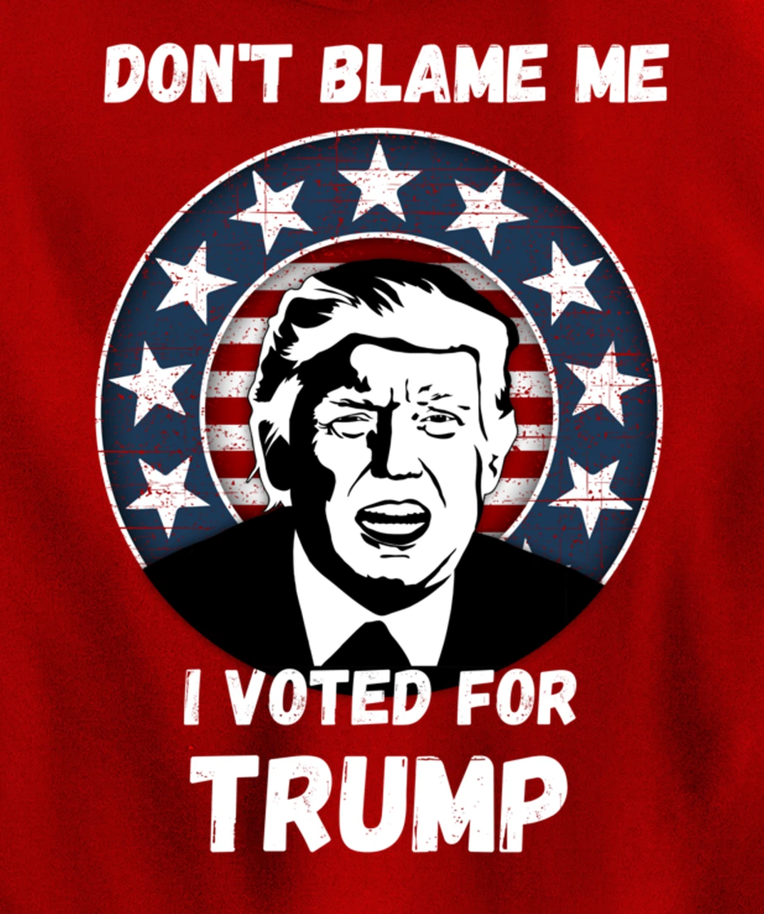Don’t Blame Me I Voted Trump, Patriotic Pro Donald Trump Pullover Hoodie