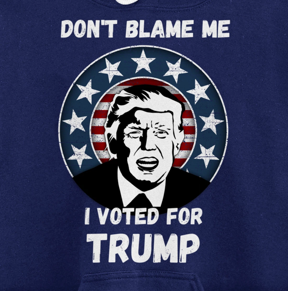 Don’t Blame Me I Voted Trump, Patriotic Pro Donald Trump Pullover Hoodie