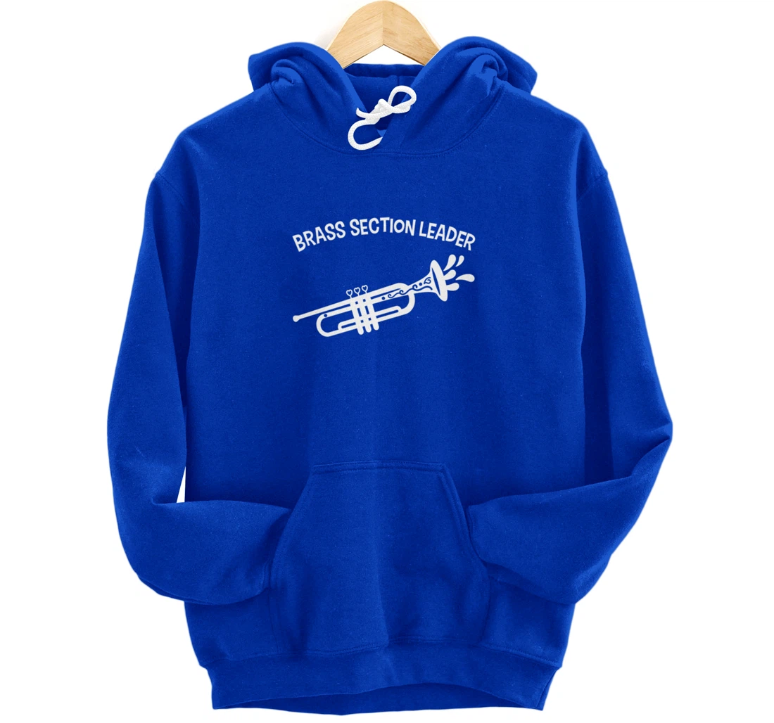 Section Leader Trumpet Music Lead Conductor Pullover Hoodie