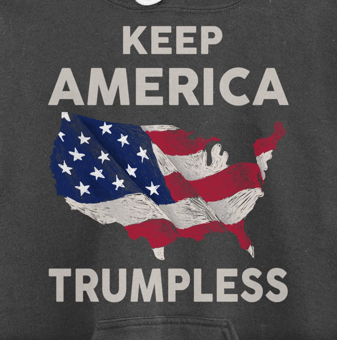 KEEP AMERICA TRUMPLESS Pullover Hoodie