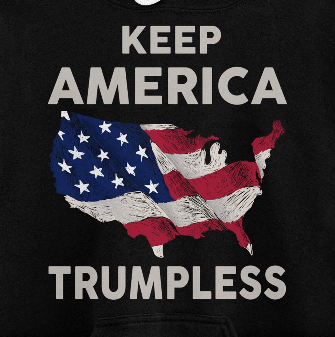 KEEP AMERICA TRUMPLESS Pullover Hoodie