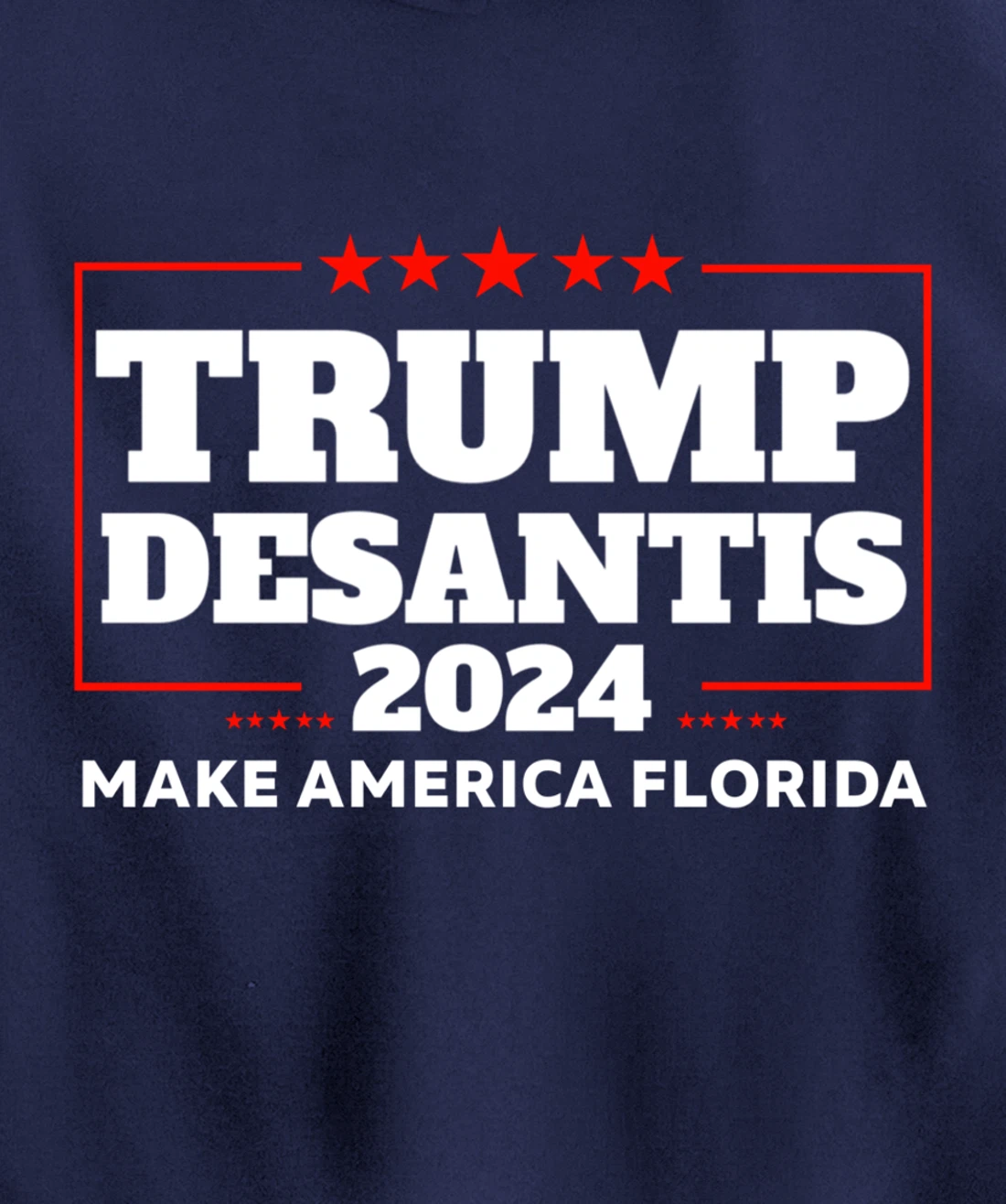 Trump DeSantis 2024 Make America Florida Republican Election Pullover Hoodie