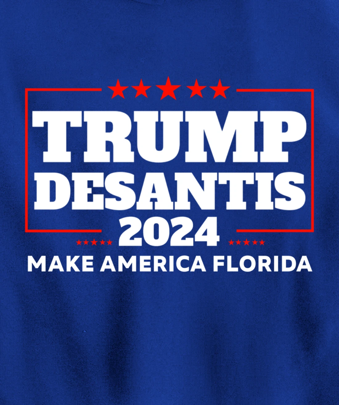 Trump DeSantis 2024 Make America Florida Republican Election Pullover Hoodie