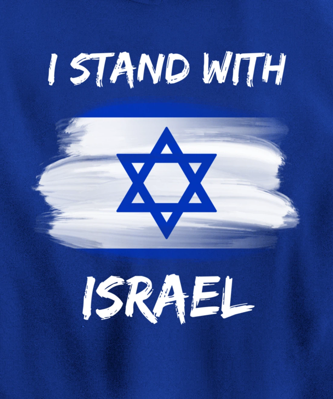 I Stand With Israel Pullover Hoodie