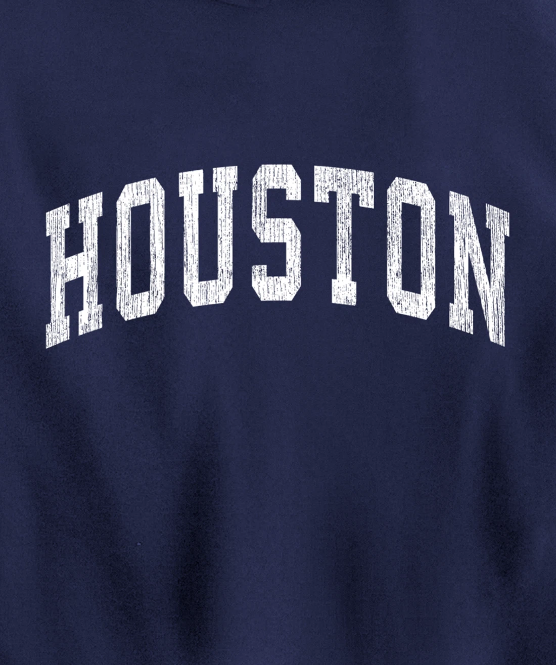 Houston Texas TX Vintage Athletic Sports Design Pullover Hoodie