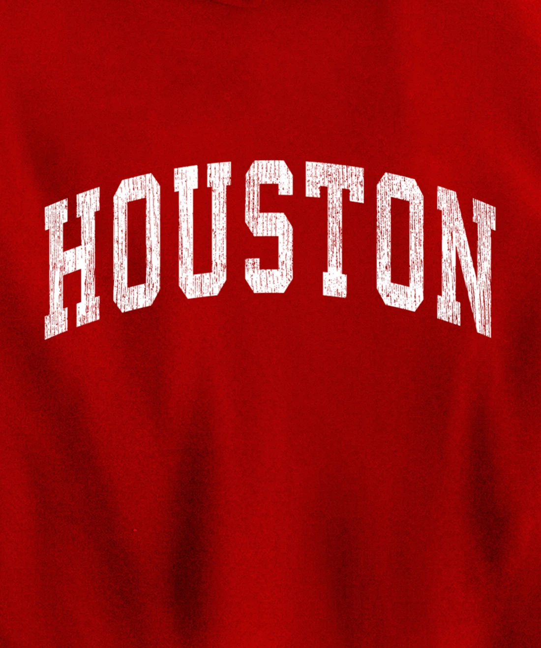 Houston Texas TX Vintage Athletic Sports Design Pullover Hoodie