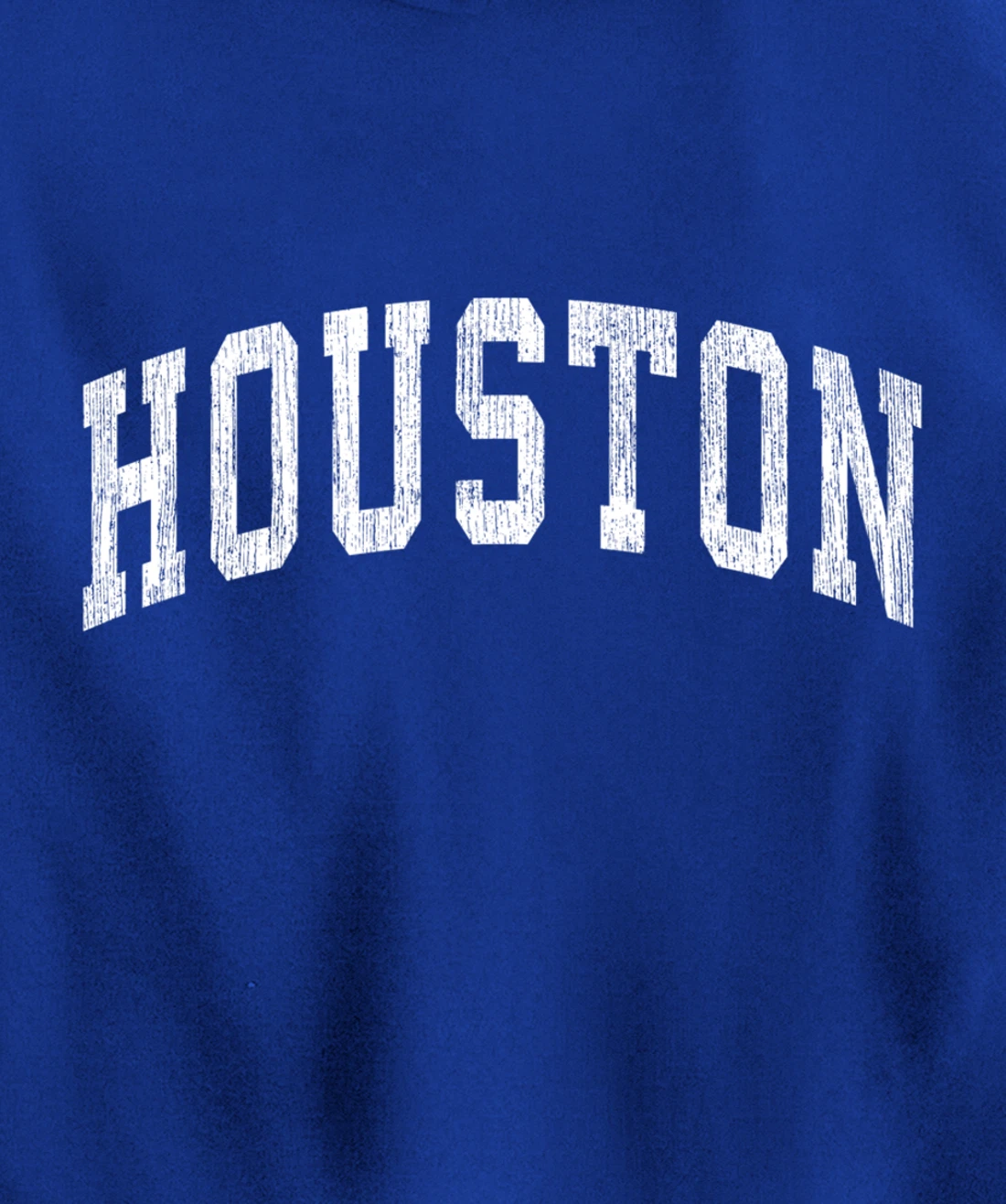 Houston Texas TX Vintage Athletic Sports Design Pullover Hoodie