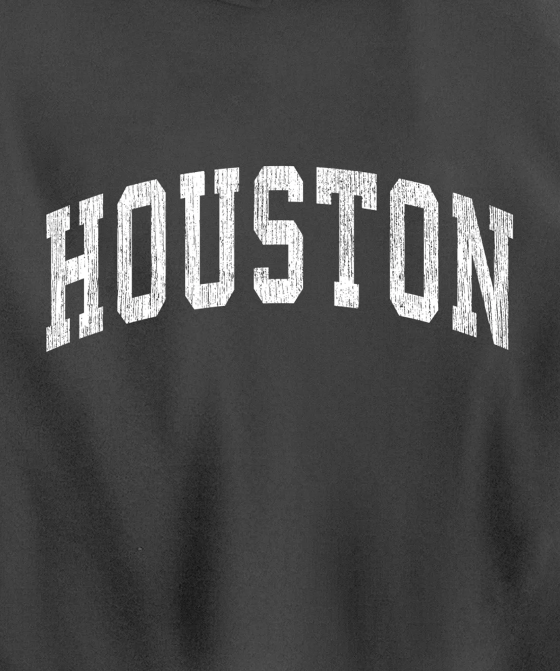 Houston Texas TX Vintage Athletic Sports Design Pullover Hoodie