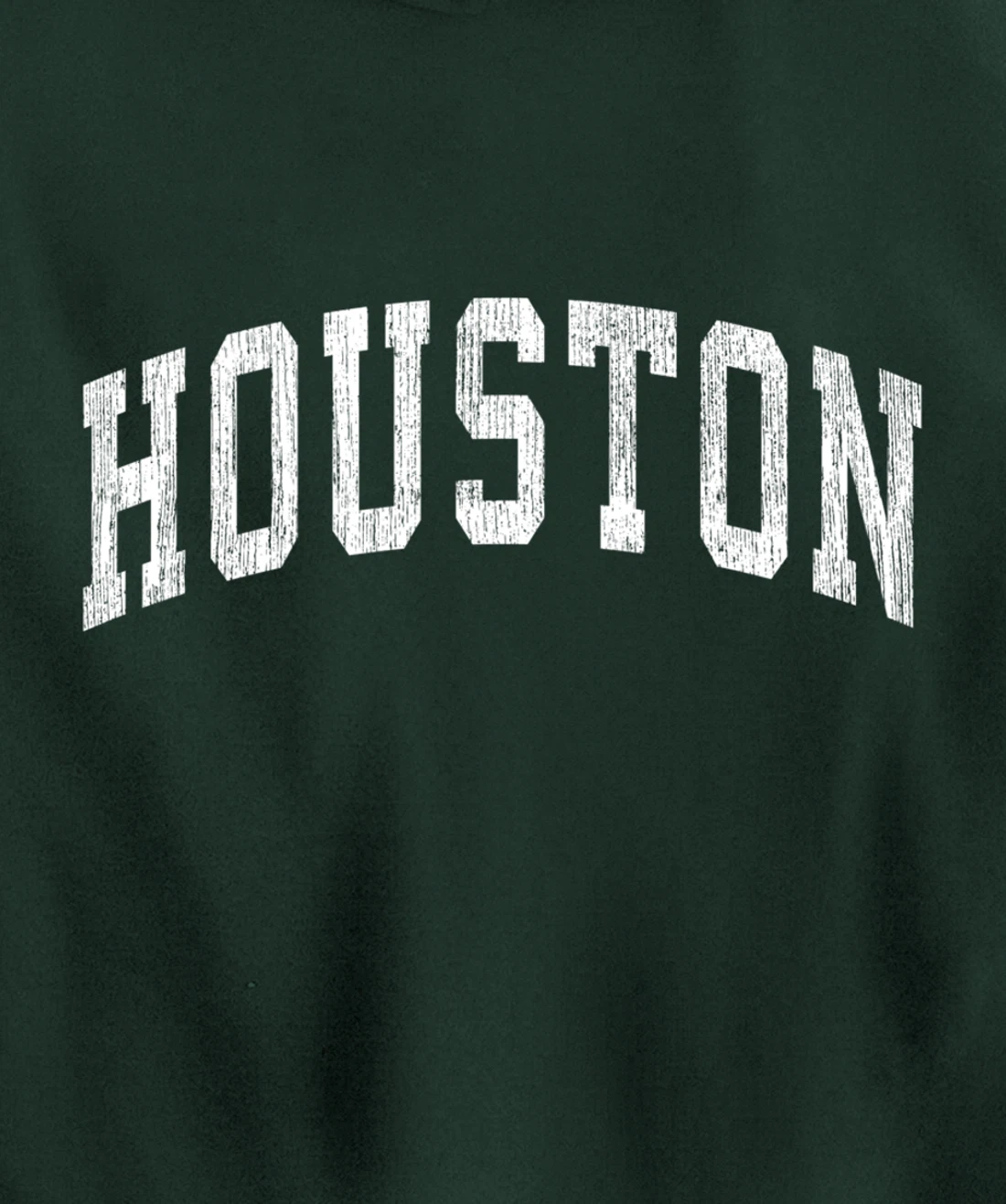 Houston Texas TX Vintage Athletic Sports Design Pullover Hoodie