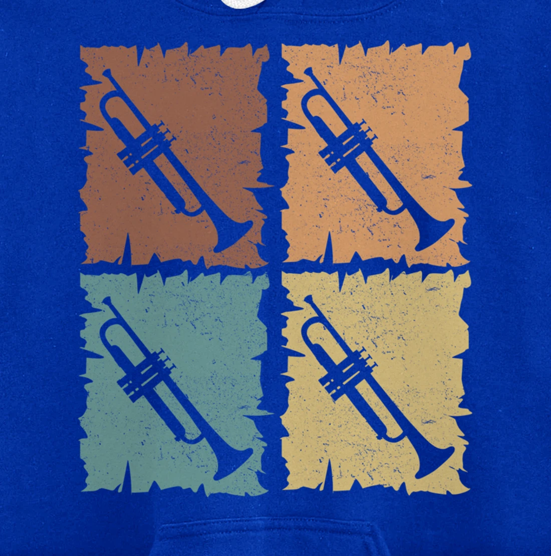 Trumpets graphic trumpeter design brass music Pullover Hoodie