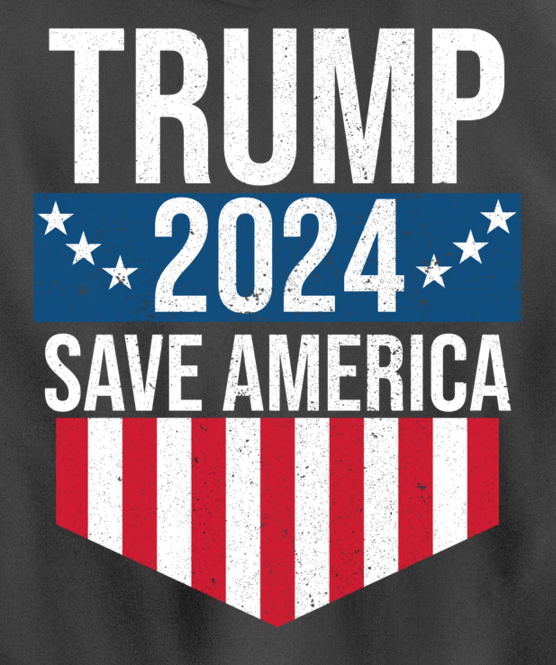 Trump 2024 Save America Donald Trump Supporters Pullover Hoodie