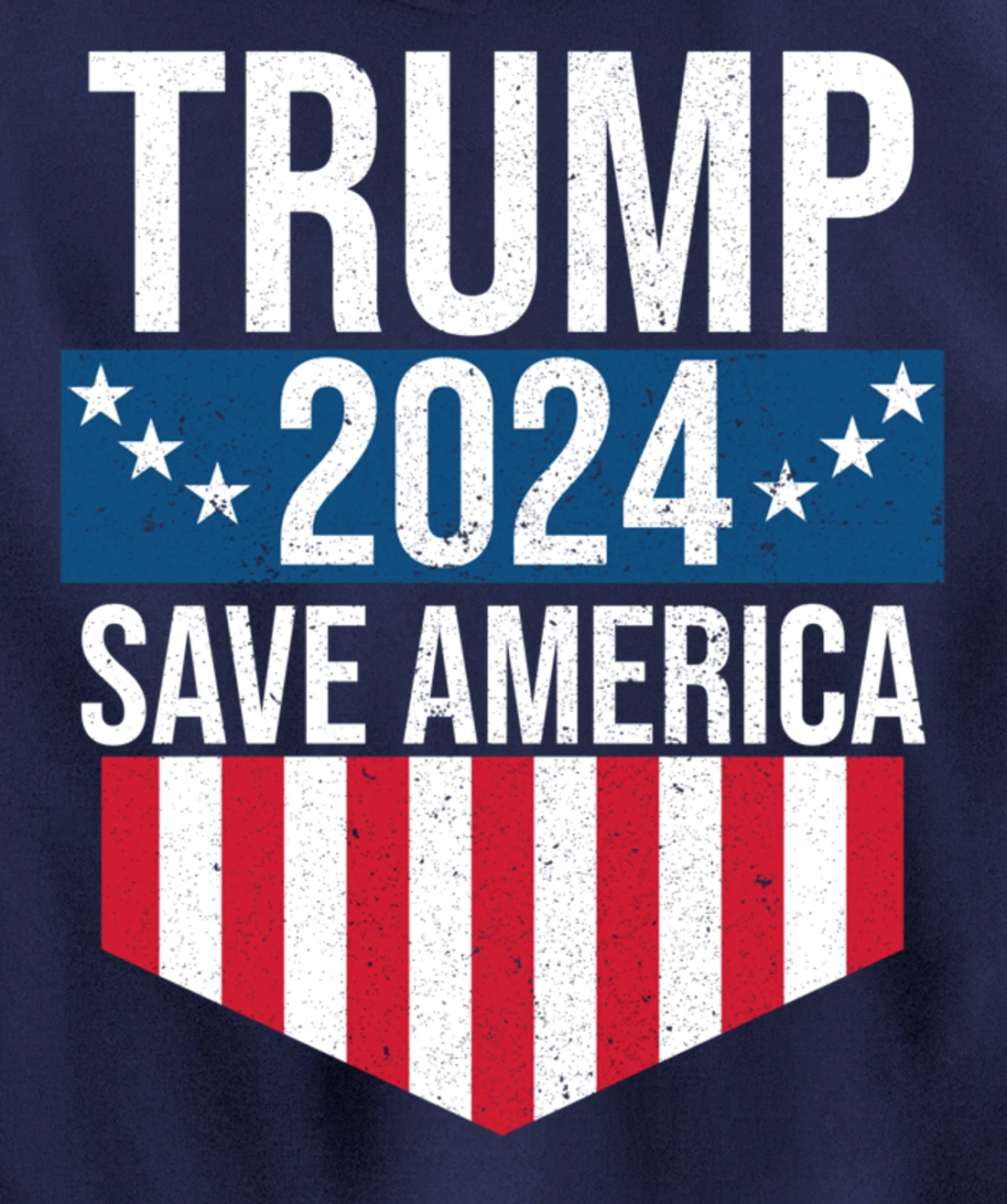 Trump 2024 Save America Donald Trump Supporters Pullover Hoodie