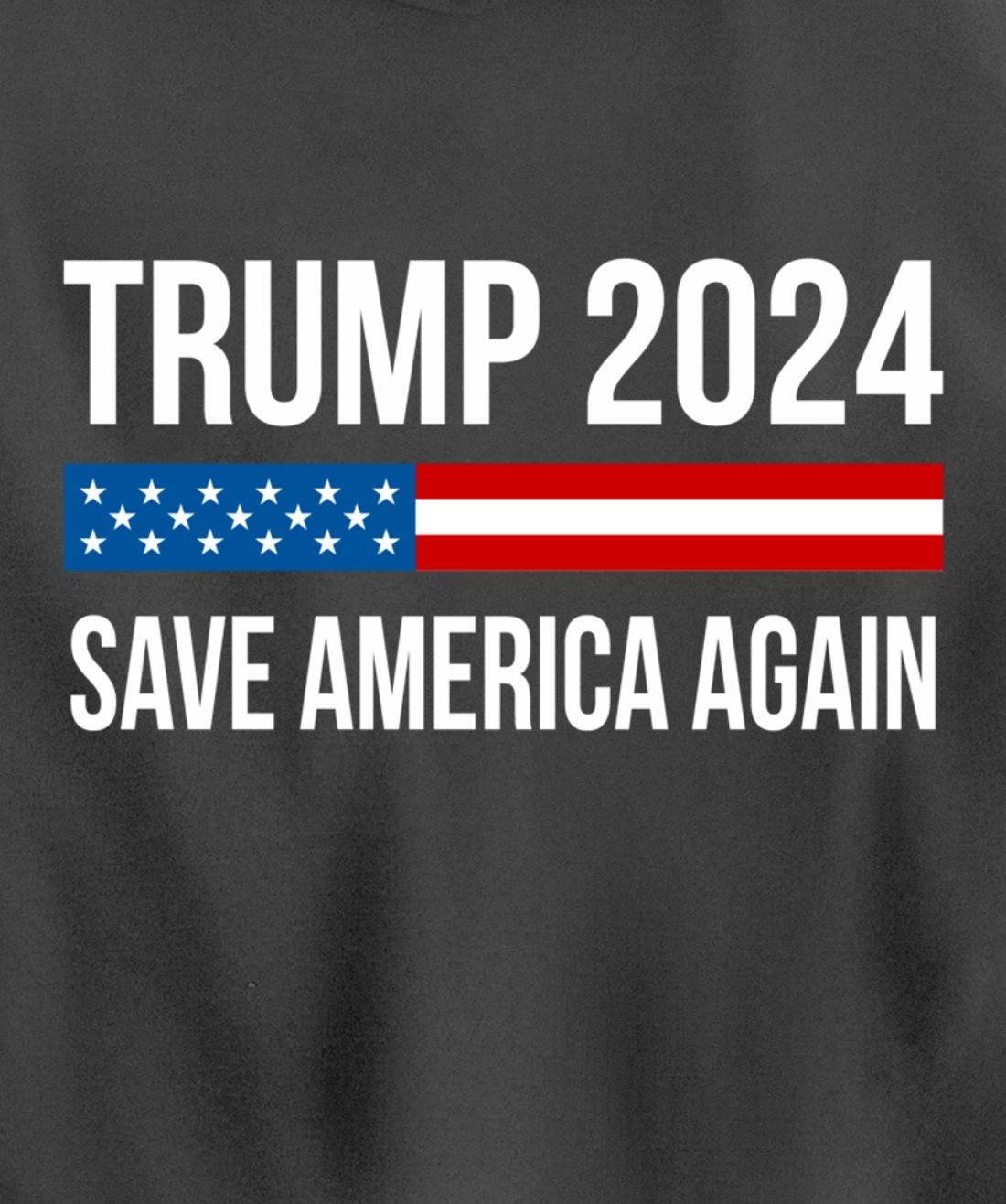 Trump 2024 - Save America Again - Pullover Hoodie