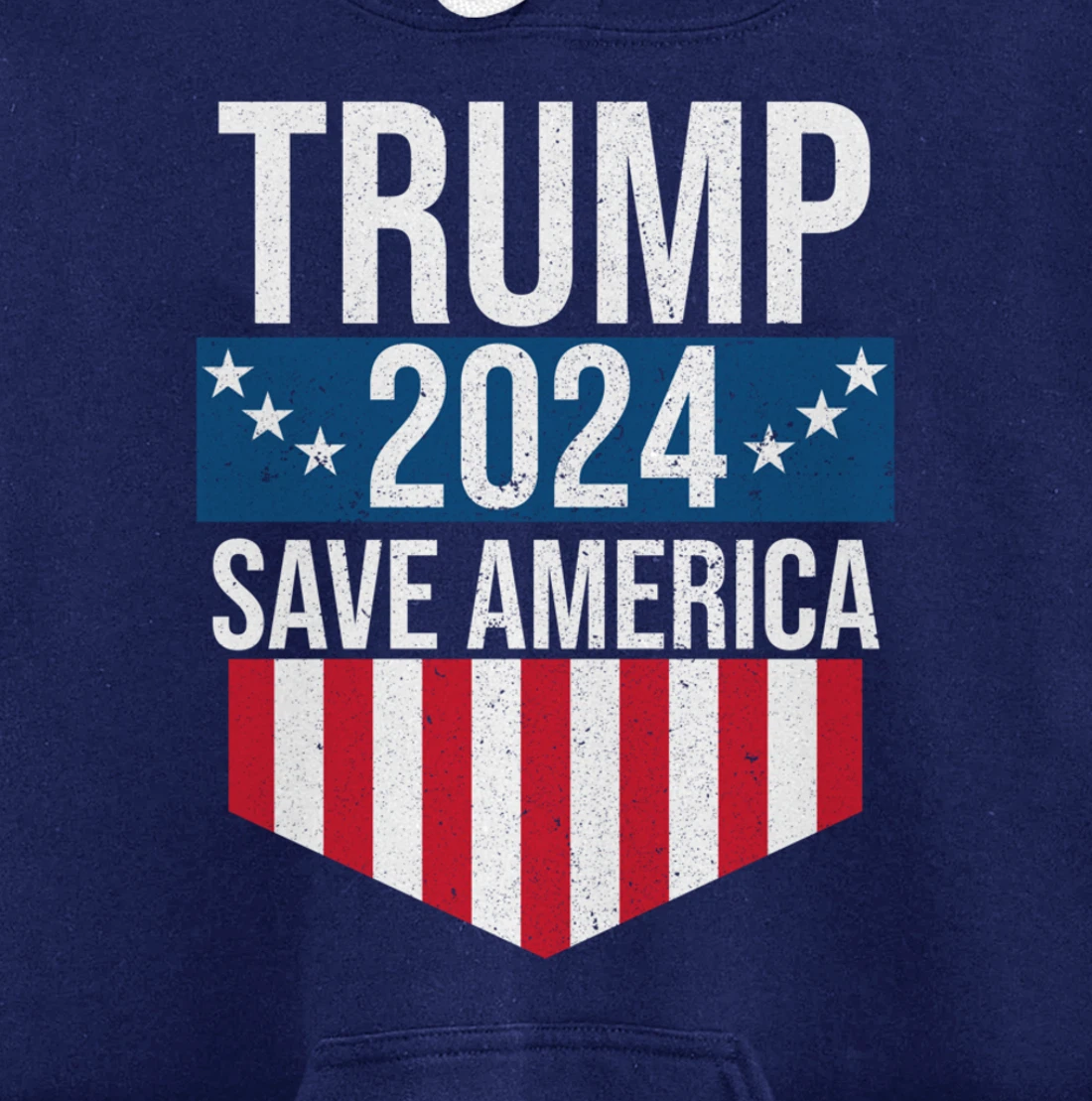 Trump 2024 Save America Donald Trump Supporters Pullover Hoodie