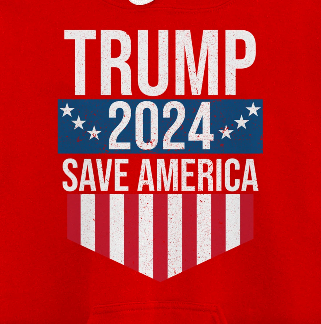 Trump 2024 Save America Donald Trump Supporters Pullover Hoodie