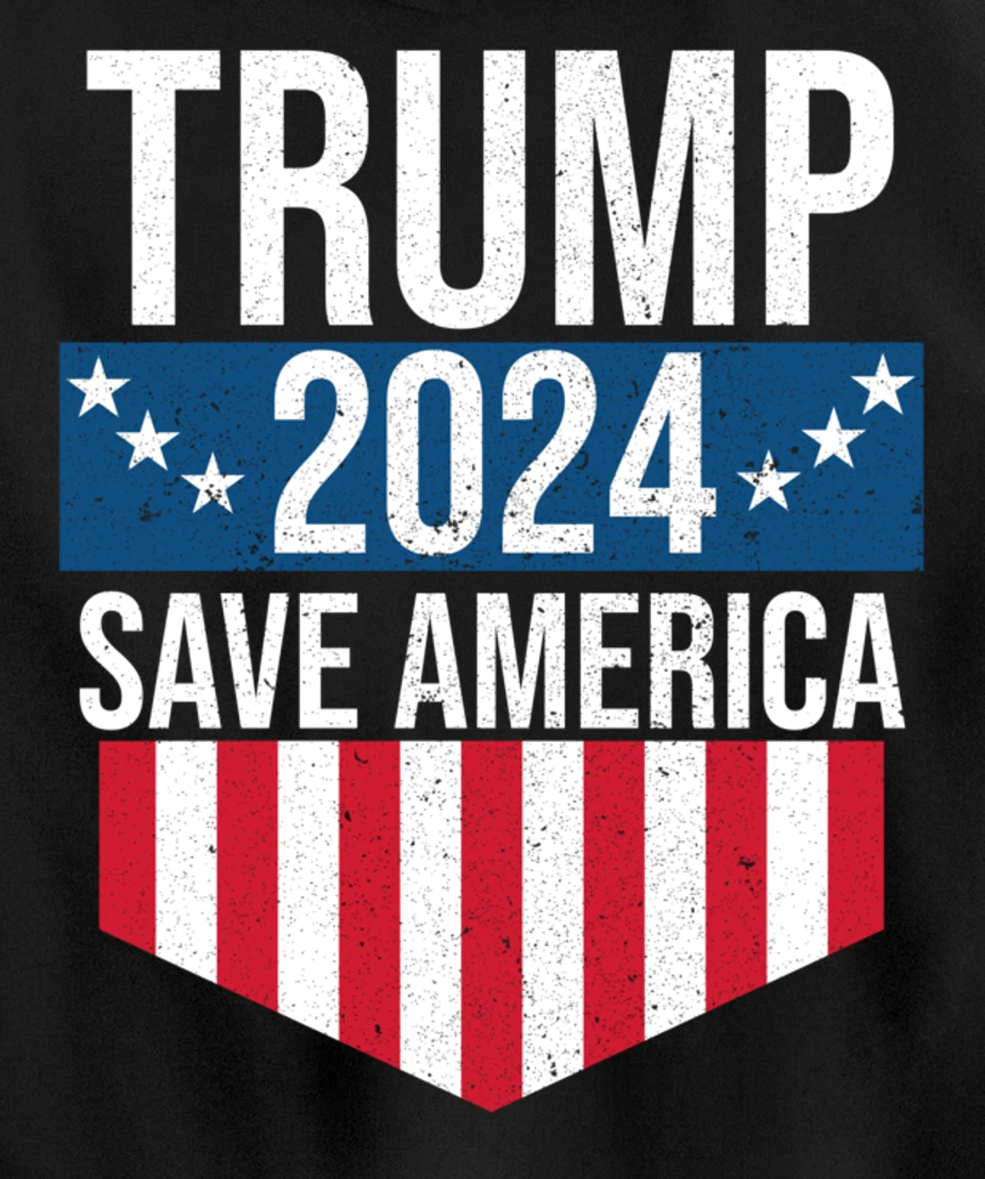 Trump 2024 Save America Donald Trump Supporters Pullover Hoodie