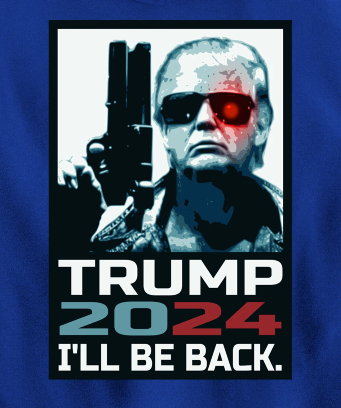Trump 2024 | I'll Be Back | Elect Donald Trump 2024 Election Pullover Hoodie