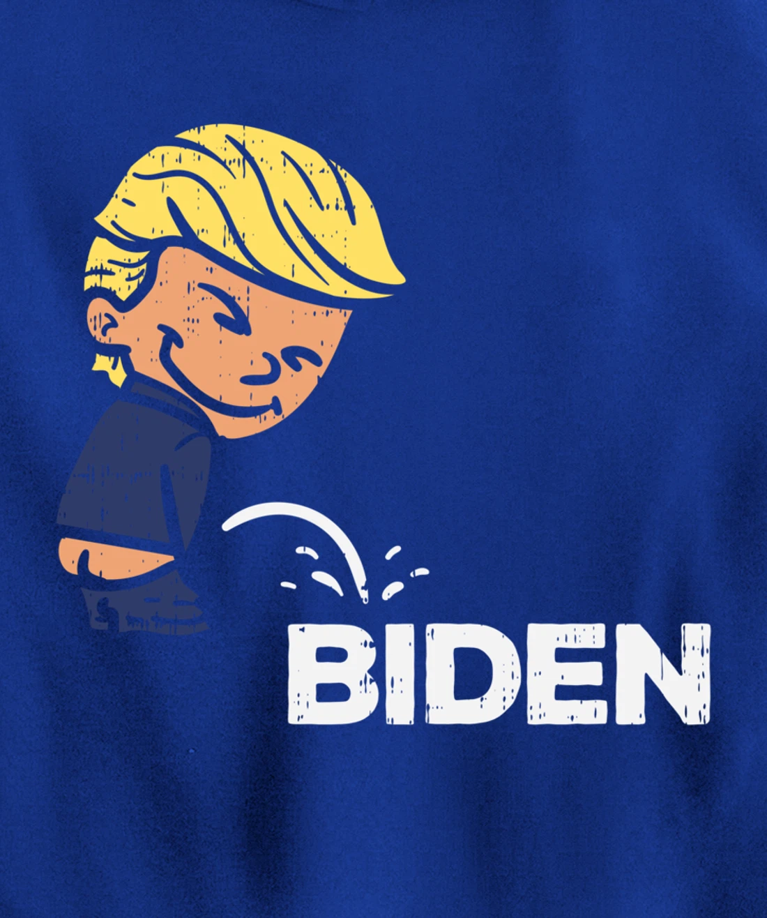 Donald Trump Pees On Biden Anti-Biden Republican GOP Pullover Hoodie