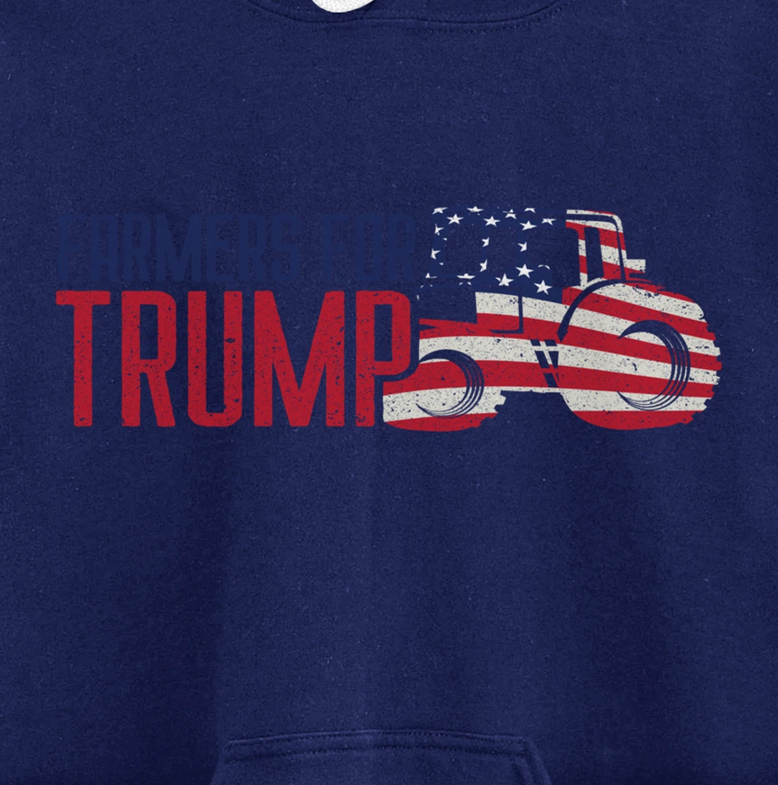 Farmers for Trump Flags Banners Signs & Apparel Pullover Hoodie