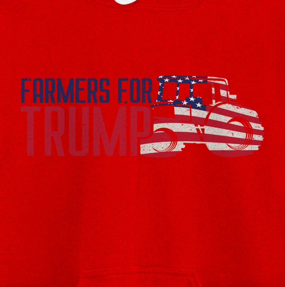 Farmers for Trump Flags Banners Signs & Apparel Pullover Hoodie