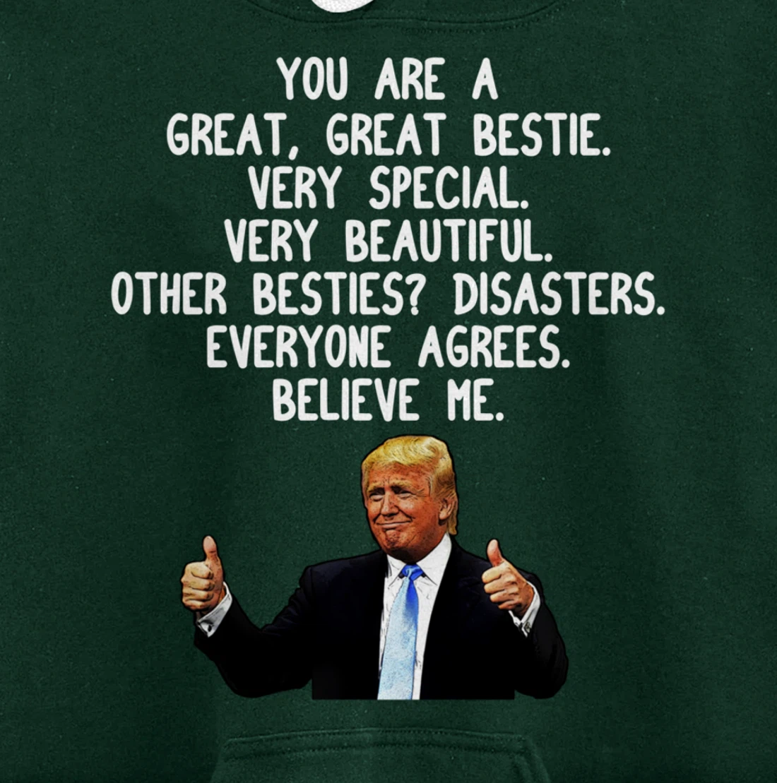 Funny Donald Trump Boss Gag Gift Conservative Boss Pro Trump Pullover Hoodie