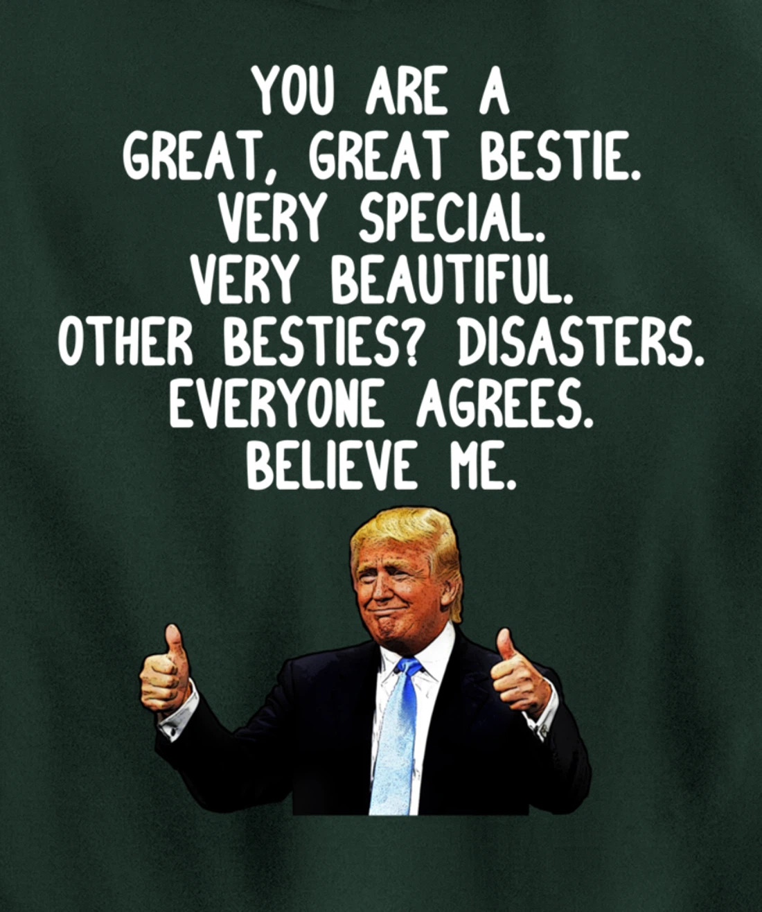 Funny Donald Trump Boss Gag Gift Conservative Boss Pro Trump Pullover Hoodie