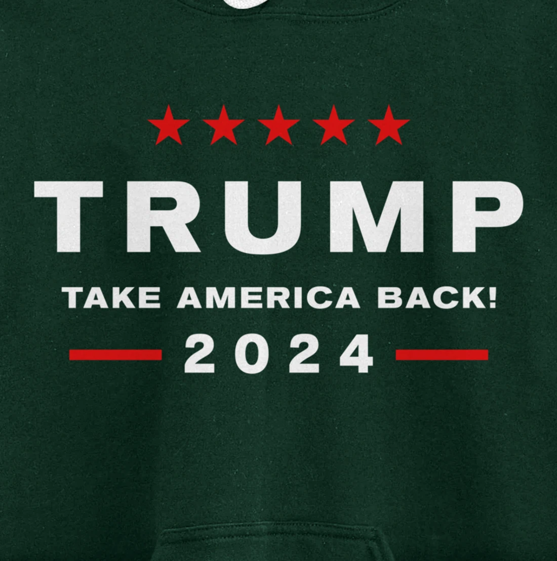 Donald Trump 2024 Take America Back Election - The Return Pullover Hoodie