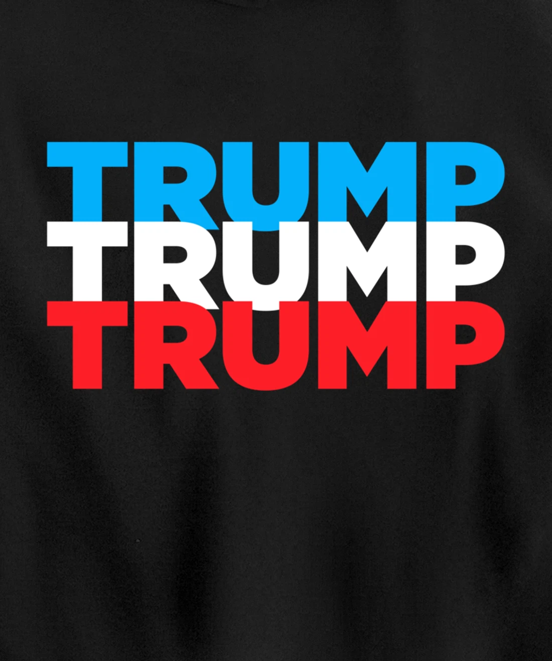 Trump 2024 Election | Red White Blue | Trump Gift Pullover Hoodie