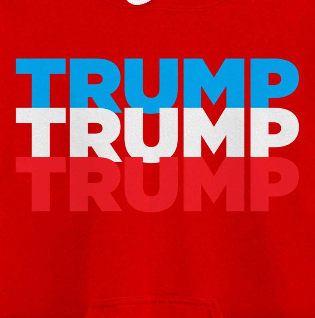 Trump 2024 Election | Red White Blue | Trump Gift Pullover Hoodie
