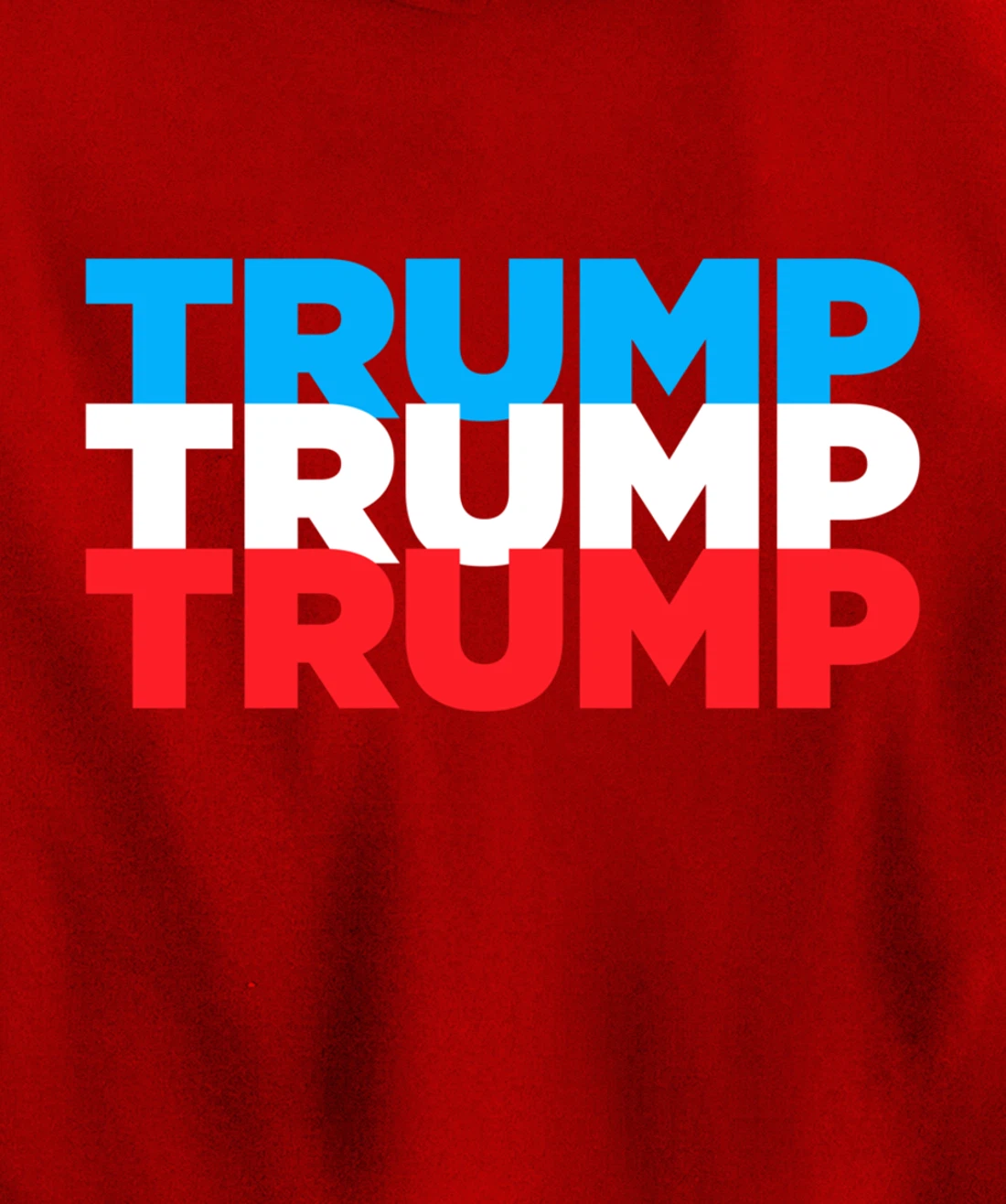 Trump 2024 Election | Red White Blue | Trump Gift Pullover Hoodie