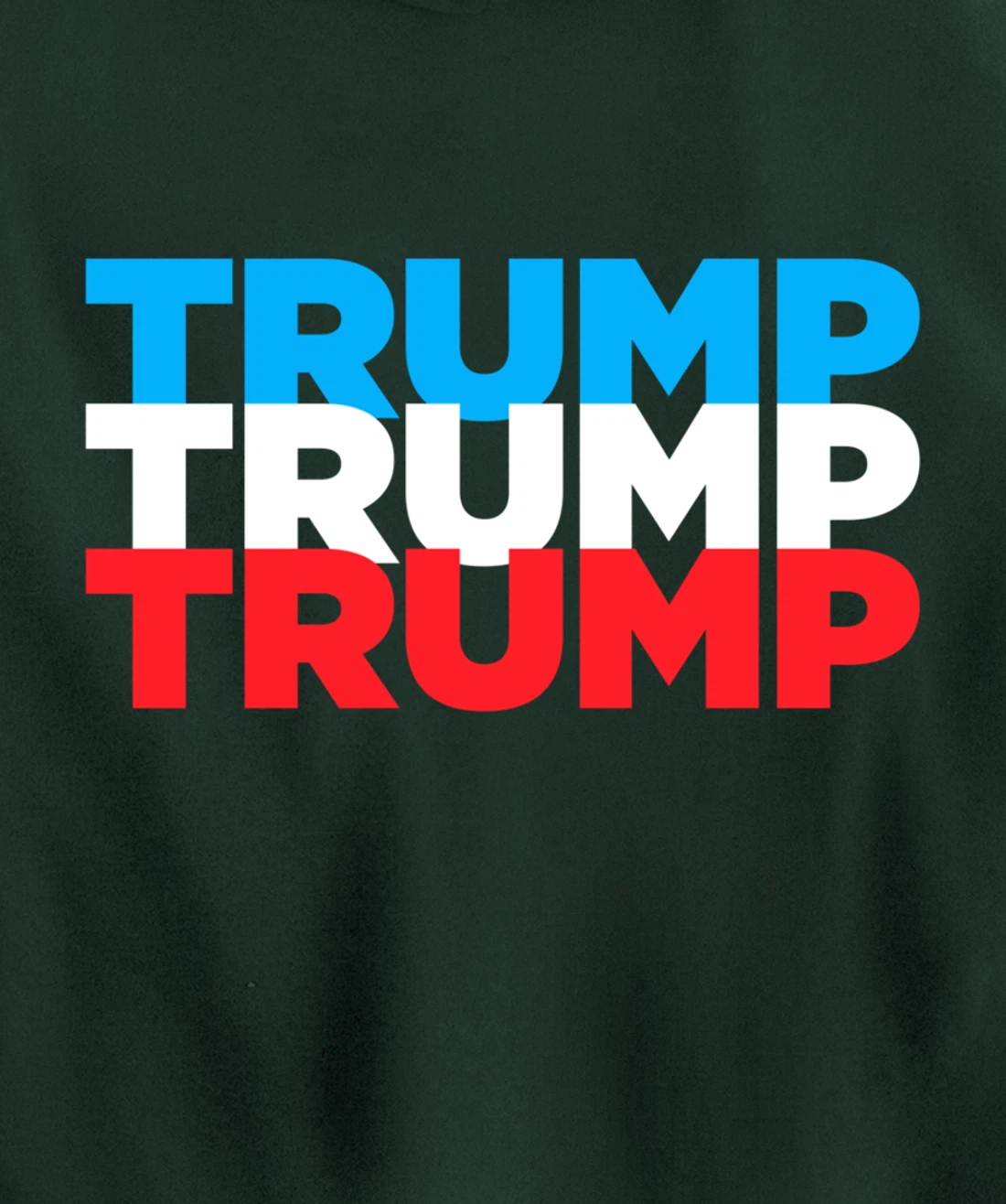 Trump 2024 Election | Red White Blue | Trump Gift Pullover Hoodie