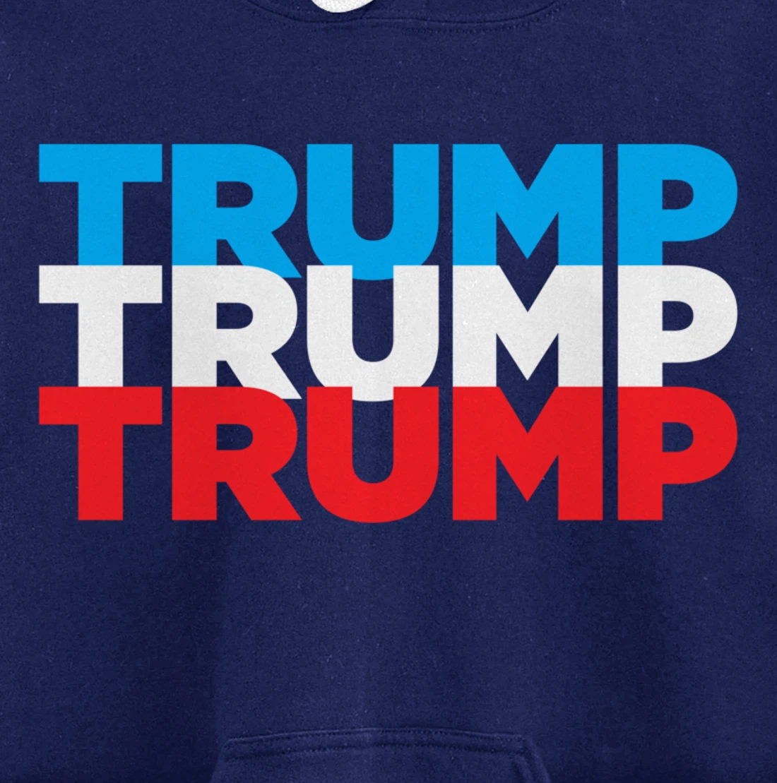 Trump 2024 Election | Red White Blue | Trump Gift Pullover Hoodie