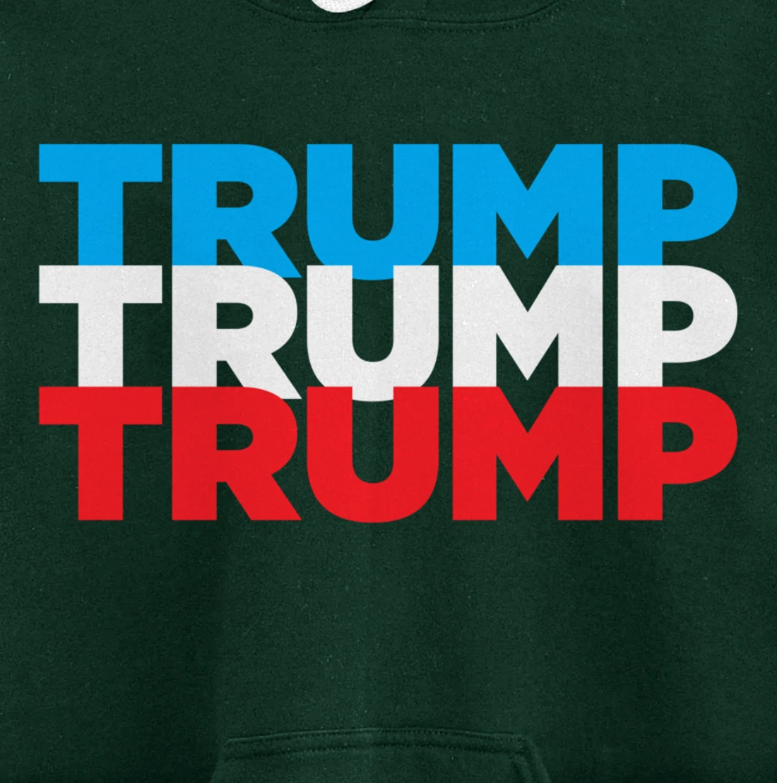 Trump 2024 Election | Red White Blue | Trump Gift Pullover Hoodie